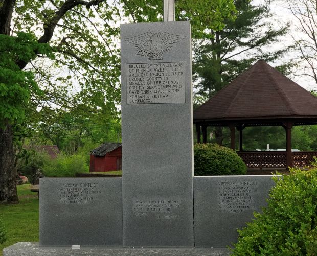GROUNDY COUNTY KOREAN & VIETNAM CONFLICTS MEMORIAL