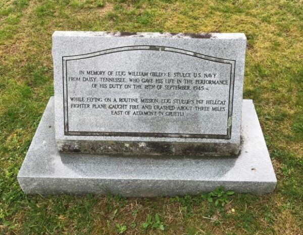 LTJG WILLIAM (BILLY) E. STUKE WAR MEMORIAL