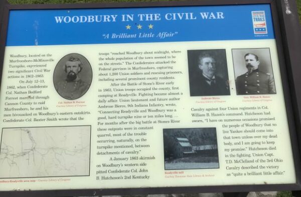 WOODBURY IN THE CIVIL WAR MEMORIAL PANEL