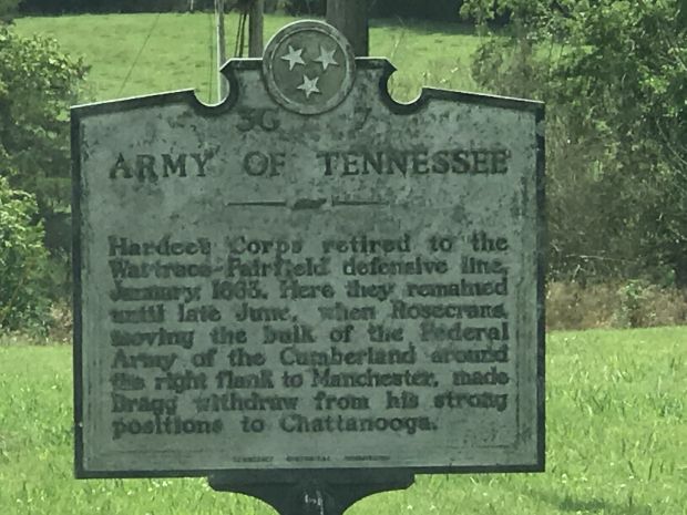 ARMY OF TENNESSEE WAR MEMORIAL MARKER II