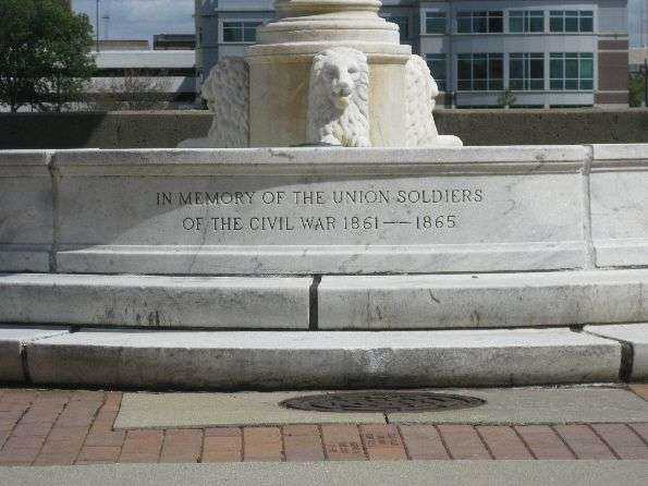 WATERLOO CIVIL WAR MEMORIAL FOUNTAIN
