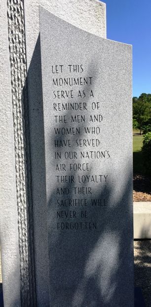 FLORENCE UNITED STATES AIR FORCE MEMORIAL DEDICATION STONE
