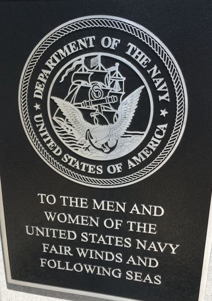 FLORENCE UNITED STATES NAVY MEMORIAL PLAQUE A