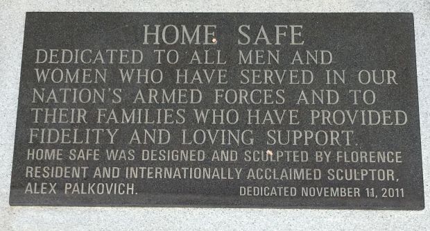 HOME SAFE MEMORIAL PLAQUE