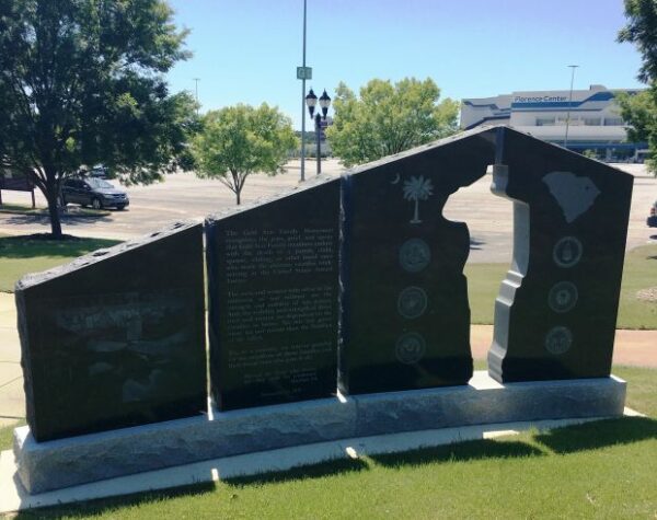 FLORENCE GOLD STAR FAMILIES MONUMENT BACK