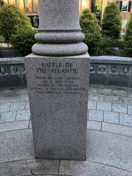 RHODE ISLAND WORLD WAR II MEMORIAL COLUMN