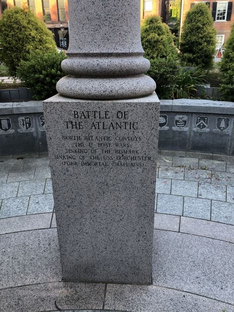 RHODE ISLAND WORLD WAR II MEMORIAL COLUMN