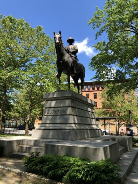 AMBROSE BURNSIDE CIVIL WAR MEMORIAL