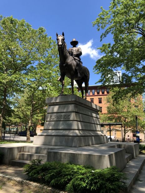 AMBROSE BURNSIDE CIVIL WAR MEMORIAL