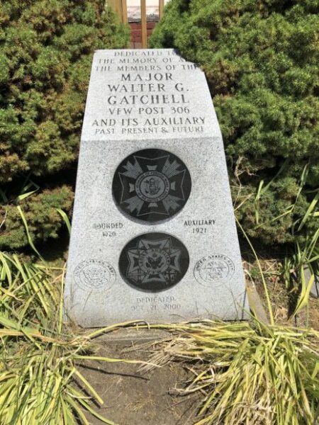 V.F.W. POST 306 WAR VETERANS MEMORIAL