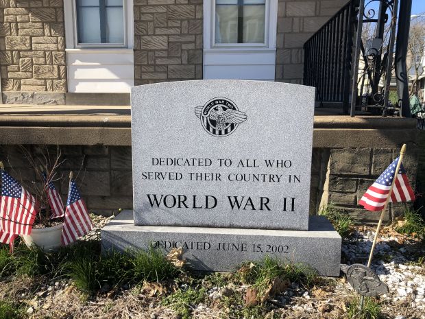 V.F.W. POST 333 WORLD WAR II MEMORIAL
