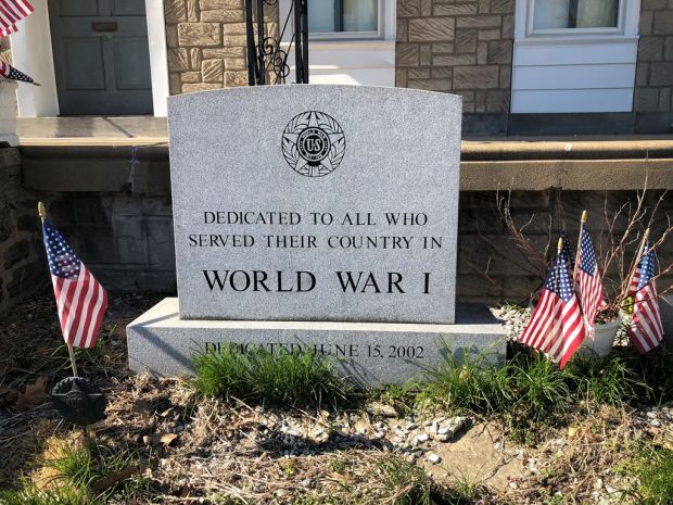 V.F.W. POST 333 WORLD WAR I MEMORIAL