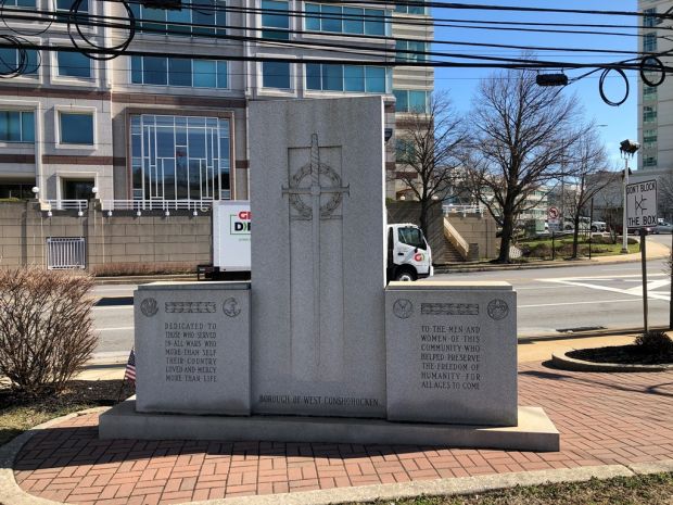 BOROUGH OF WEST CONSHOHCCKEN ALL WARS MEMORIAL