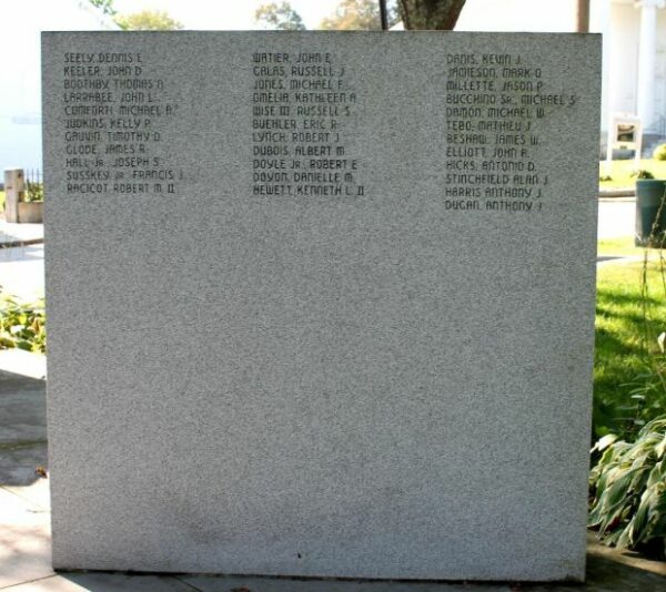 UXBRIDGE TIME OF CONFLICT MEMORIAL STONE A