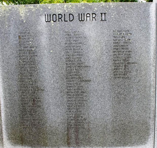 TRURO VETERANS MEMORIAL STONE C