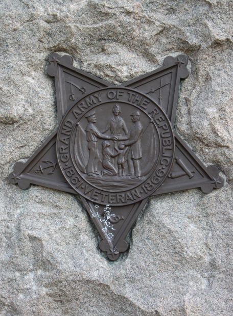 TOWNSEND CIVIL WAR MEMORIAL PLAQUE B