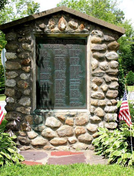 TEMPLETON, MA WORLD WAR II MEMORIAL
