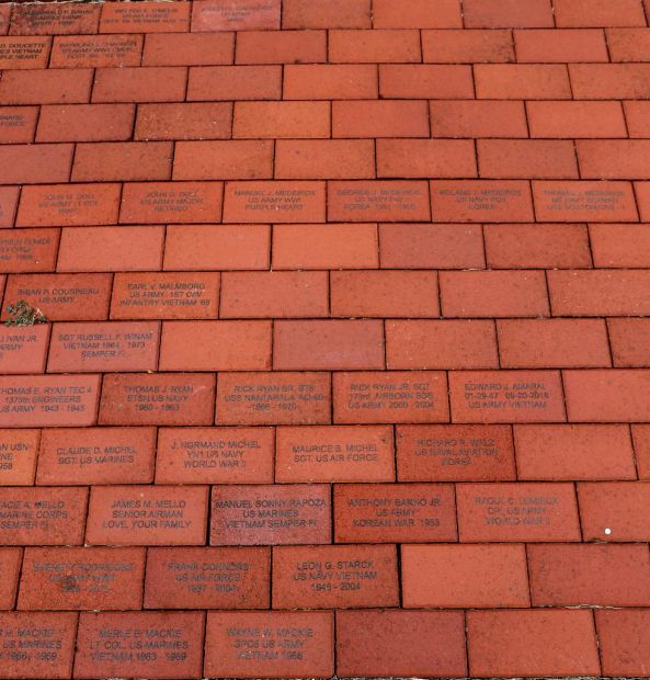 SWANSEA WAR MEMORIAL BRICKS SECTION V