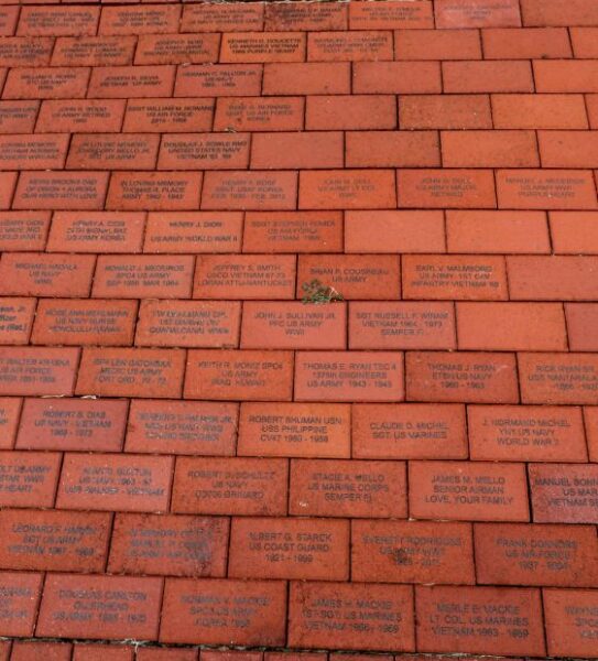 SWANSEA WAR MEMORIAL BRICKS SECTION U
