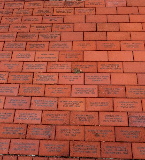 SWANSEA WAR MEMORIAL BRICKS SECTION U