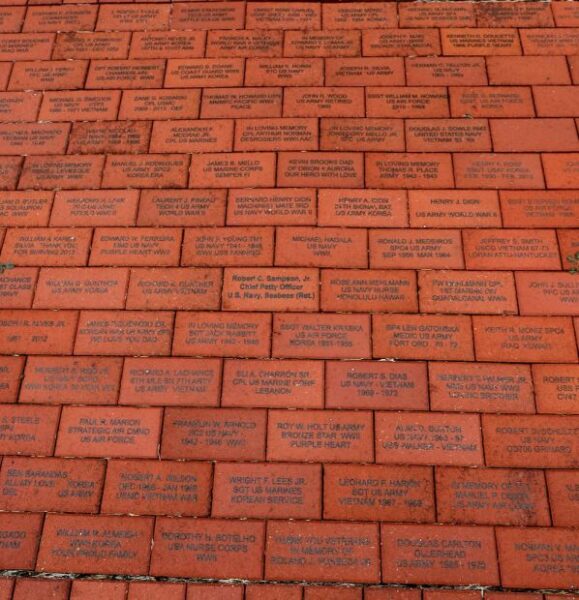 SWANSEA WAR MEMORIAL BRICKS SECTION T