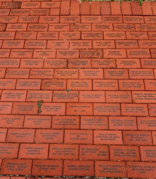 SWANSEA WAR MEMORIAL BRICKS SECTION S