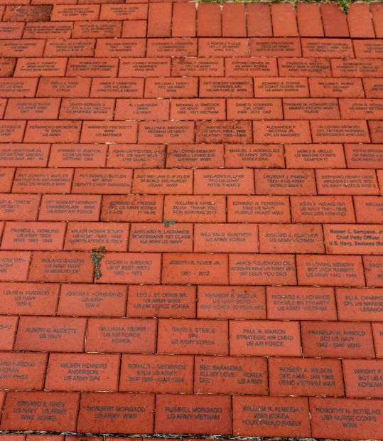 SWANSEA WAR MEMORIAL BRICKS SECTION S