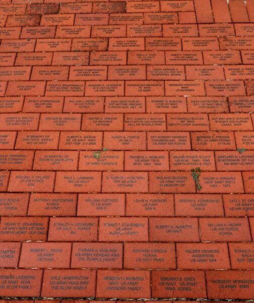 SWANSEA WAR MEMORIAL BRICKS SECTION R