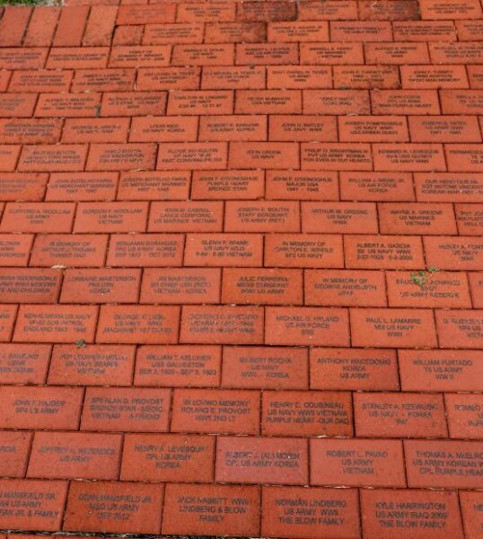 SWANSEA WAR MEMORIAL BRICKS SECTION Q