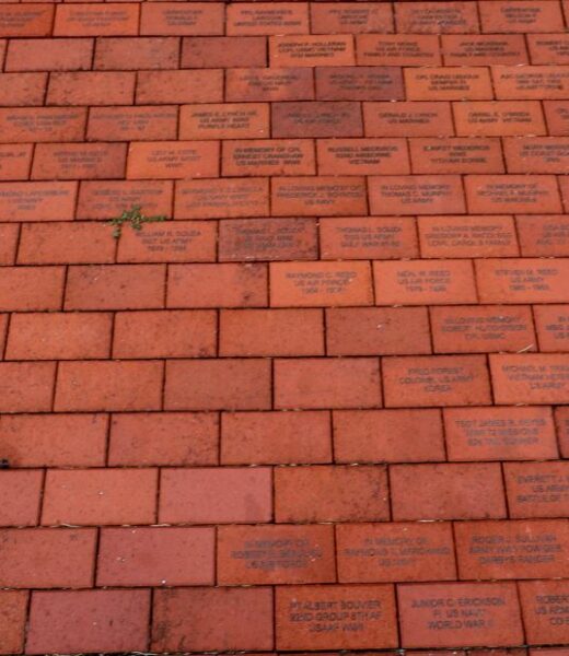 SWANSEA WAR MEMORIAL BRICKS SECTION O