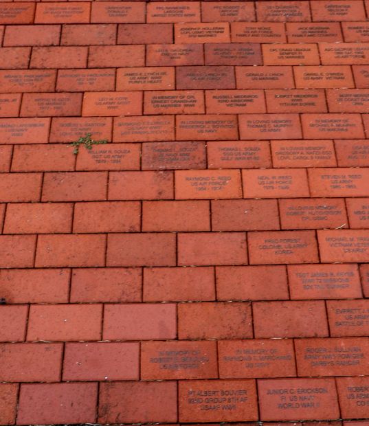 SWANSEA WAR MEMORIAL BRICKS SECTION O