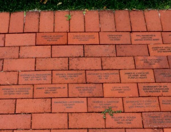 SWANSEA WAR MEMORIAL BRICKS SECTION N