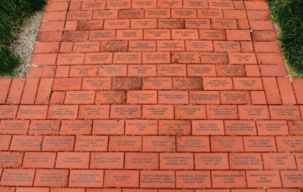 SWANSEA WAR MEMORIAL BRICKS SECTION M
