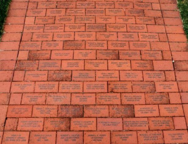 SWANSEA WAR MEMORIAL BRICKS SECTION L