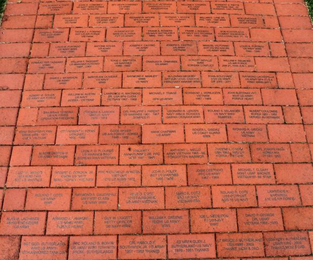 SWANSEA WAR MEMORIAL BRICKS SECTION I
