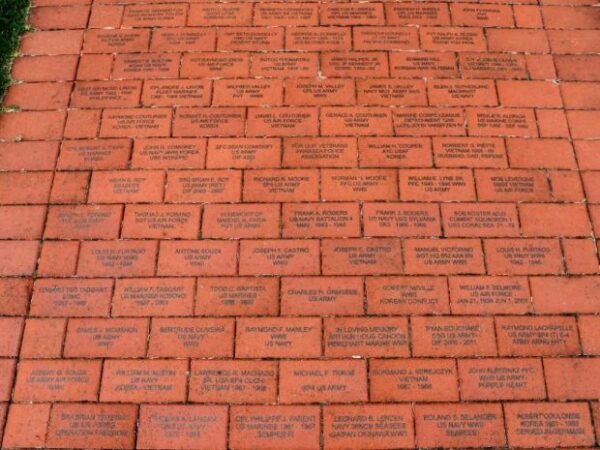 SWANSEA WAR MEMORIAL BRICKS SECTION H