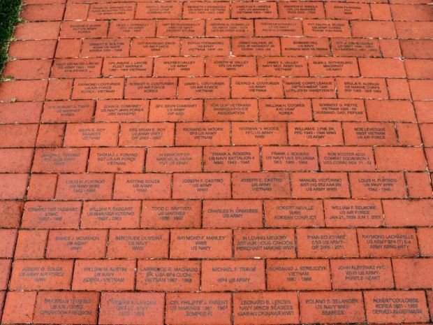 SWANSEA WAR MEMORIAL BRICKS SECTION H