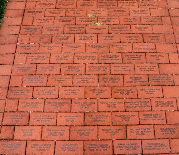 SWANSEA WAR MEMORIAL BRICKS SECTION G