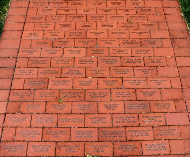 SWANSEA WAR MEMORIAL BRICKS SECTION E