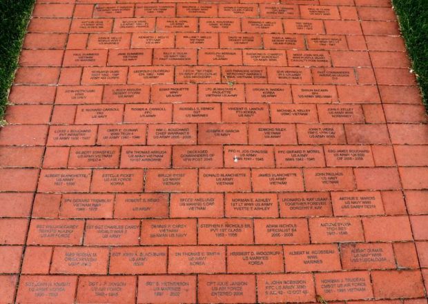 SWANSEA WAR MEMORIAL BRICKS SECTION C