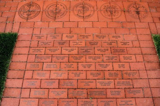 SWANSEA WAR MEMORIAL BRICKS SECTION A