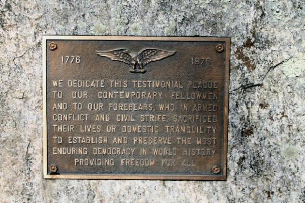 SUTTON WAR VETERANS MEMORIAL PLAQUE