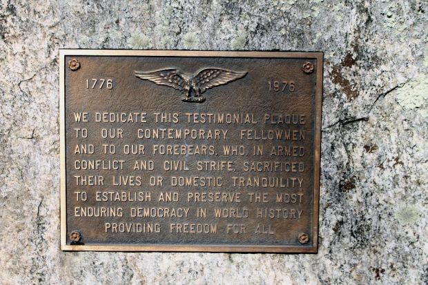 SUTTON WAR VETERANS MEMORIAL PLAQUE