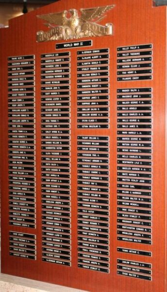 SPENCER WORLD WAR II MEMORIAL SECTION F