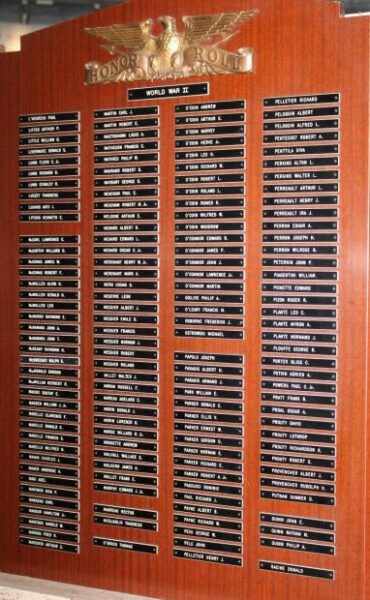 SPENCER WORLD WAR II MEMORIAL SECTION E