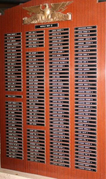 SPENCER WORLD WAR II MEMORIAL SECTION D