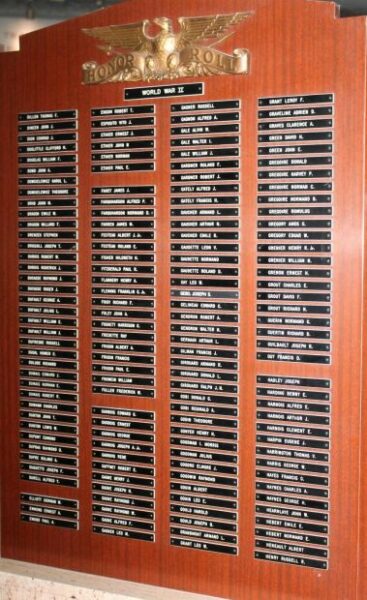 SPENCER WORLD WAR II MEMORIAL SECTION C