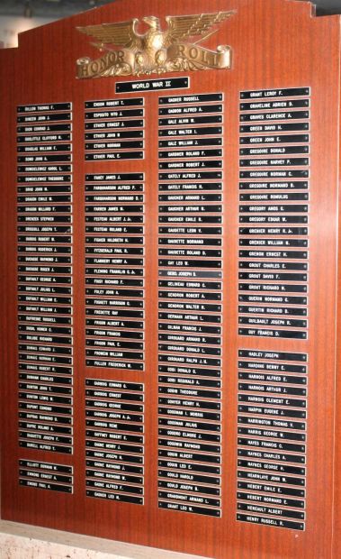 SPENCER WORLD WAR II MEMORIAL SECTION C