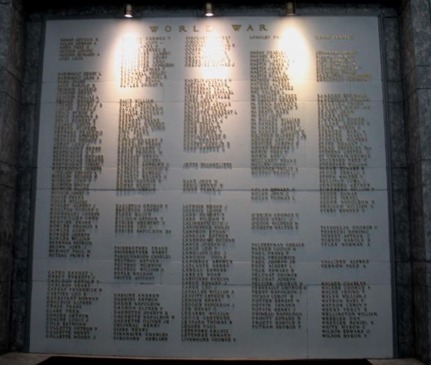 SPENCER WORLD WAR MEMORIAL