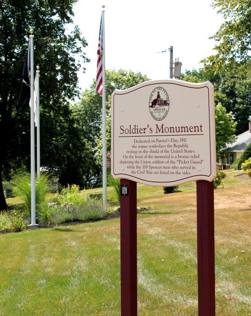 SPENCER SOLDIER’S MONUMENT MARKER